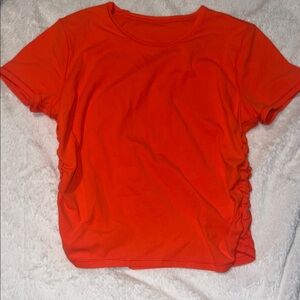Lululemon All It Takes Short Sleeve Shirt Nulu solar orange